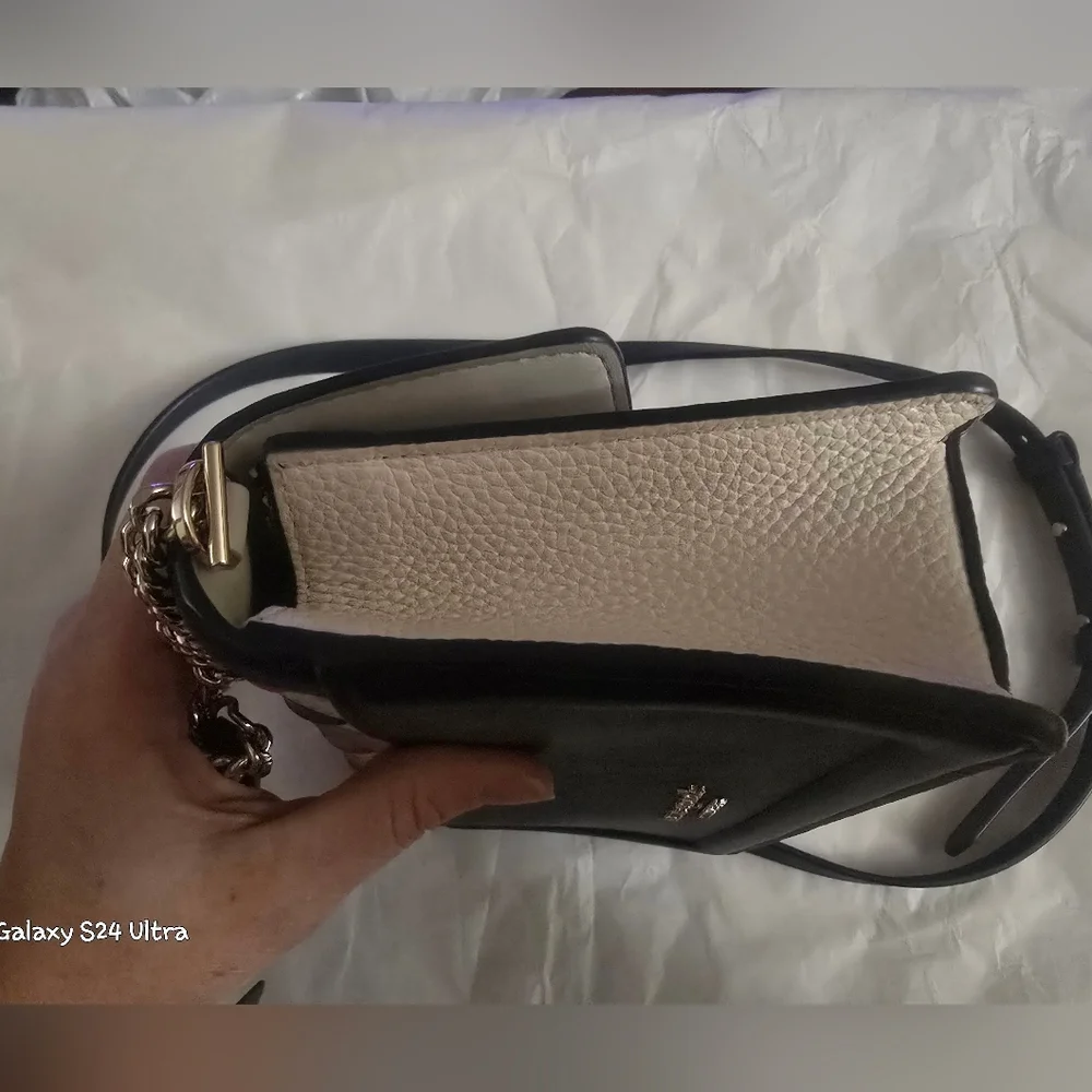 KATE SPADE ♠️ Knott Woven Leather Flap CrossbodyStyle: K6646 Retail: 298 EUC
